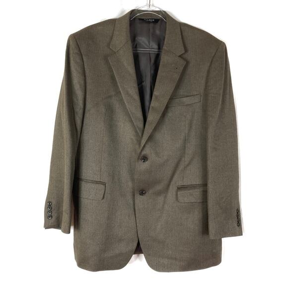 Jos. A. Bank | Brown Silk Camel Hair Mens Suit Jacket Size 44R - Picture 1 of 7